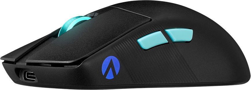 ASUS Миша ROG Harpe Ace Aim Lab Edition, RGB, USB-A/WL/BT, чорний (360910) 90MP02W0-BMUA00 фото