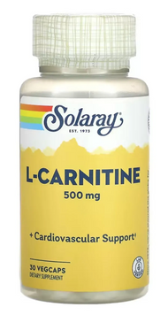 L-Carnitine Free Form 500mg - 30 vcaps
