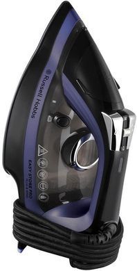 Russell Hobbs Утюг Easy Store Pro, 2400Вт, 320мл, паровой удар -200гр, постоянный пар - 50гр, смотка шнура, керам. подошва, черно-синий 26731-56 фото