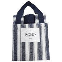 Кухонний текстиль SOHO Наб. руш. 40*60см бавовна 100% Strip сумка 3 шт.