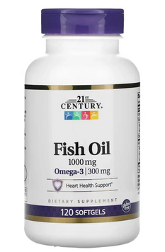 Fish Oil 1000 mg - 120 softgels