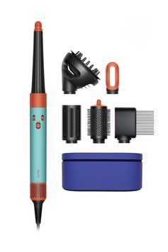 Стайлер Dyson Airwrap I.D. HS08 Curly/Coily Ceramic Patina/Topaz, 1300Вт, темп.режимов-3, D -30,40mm, насадок-6, керамика, голубой-медный 533736-01 фото