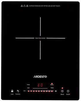 Настольная плитка индукционная ARDESTO комф. - 1, 1.8Вт, управл - сенсор, таймер, boost, черный (316208) ICS-B118 фото