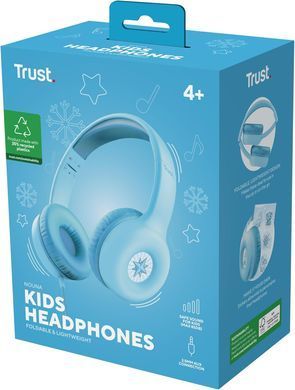 Навушники Trust Nouna Headphones mini-jack, Mic, Синій (383616) 25278_TRUST фото