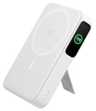 Портативное зарядное устройство Anker MagGo 10000 mAh Qi2 15W + USB-C PD 27W White (7181286)
