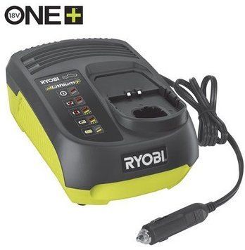 Ryobi Зарядний пристрій Ryobi RC18118C 5133002893, ONE+ 18В, з живленням від автомобільної мережі 12В (356704)