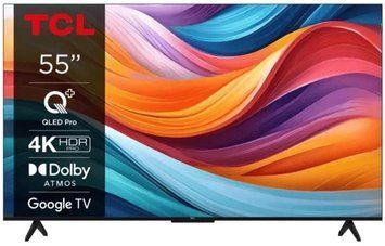TCL Телевизор 55" QLED 4K 60Hz Smart Google TV Titan 55T7B фото