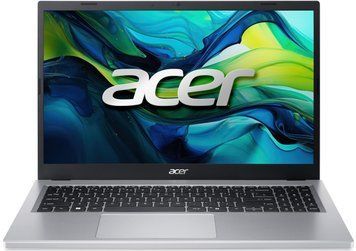 Ноутбук Acer Aspire Go AG15-21P 15.6" FHD IPS, AMD R3-7320U, 16GB, F512GB, UMA, Lin, сріблястий (388536) NX.J8TEU.008 фото