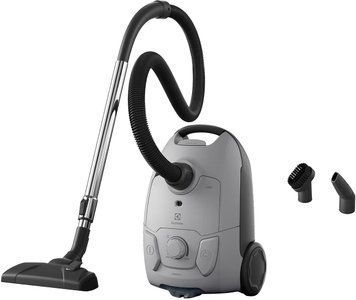 Electrolux Пилосос мішковий, 650Вт, 3л, HEPA12, s-bag, 2 насадки, сірий (377253) EB31C1UG фото