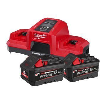 Енергокомплект MILWAUKEE, M18 FORGENRG-602 (+заряд.пристр. M18 DBSC, 2 акум.FORGE Х 6Аг)