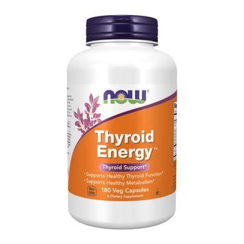 Thyroid Energy - 180 vcaps Now Foods / Энергия щитовидной железы (Комплекс)