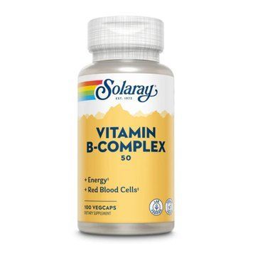 Комплекс витаминов группы Б, Vitamin B-Complex 50мг - 100 vcaps