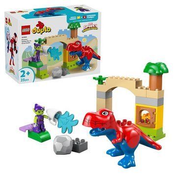 Конструктор LEGO DUPLO Динозавр Spidey-Rex против Зелёного Гоблина 25 деталей (10463) dt_186713 фото