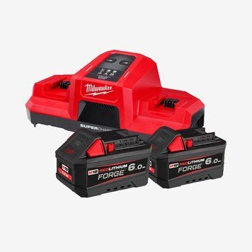 Енергокомплект MILWAUKEE, M18 FORGENRG-602 (+заряд.пристр. M18 DBSC, 2 акум.FORGE Х 6Аг)