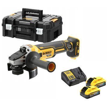 Шлифмашина угловая - болгарка бесщеточная аккумуляторная DeWALT DCG405H2T DCG405H2T фото
