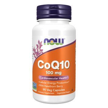Коэнзим Q10 Now Foods (CoQ10) 100 мг 90 капсул