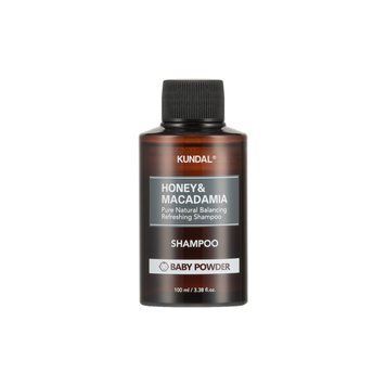 Шампунь відновлюючий "Дитяча присипка" Kundal Honey & Macadamia Nature Shampoo Baby Powder 100ml, 100ml