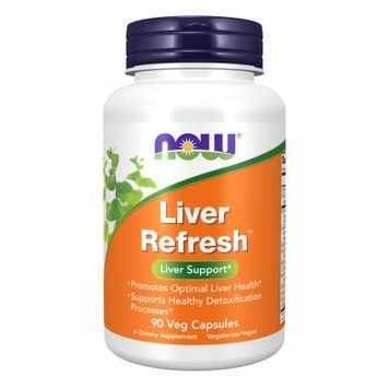 Комплекс для відновлення печінки Now Foods Liver Refresh (90 вегетаріанських капсул)