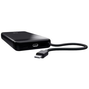 Акумулятор портативний літій-іонний power bank Trust Fiera, 20000мА·год, 2хUSB-C, 20W, PD/QC 3.0, чорний