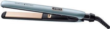 Remington Випрямляч Shine Therapy PRO, 54Вт, темп.режимів-9, 150-230С, дисплей, іонізація, кераміка, блакитний (332939) S9300 фото