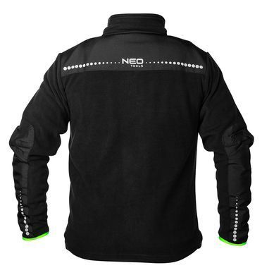 Рабочая куртка флисовая NEO TOOLS 81-507, черная, Cordura, 300 г/м&sup2; XXXL