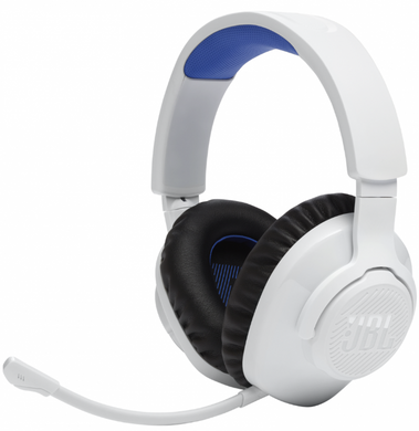 Навушники JBL QUANTUM 360P Console Wireless White (JBLQ360PWLWHTBLU) (6900177) JBLQ360PWLWHTBLU фото