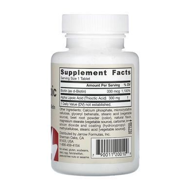Alpha Lipoic Sustain 300 mg - 60 tabs