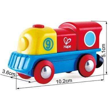 Паровозик для залізниці Hape (E3820) dt_12355 фото