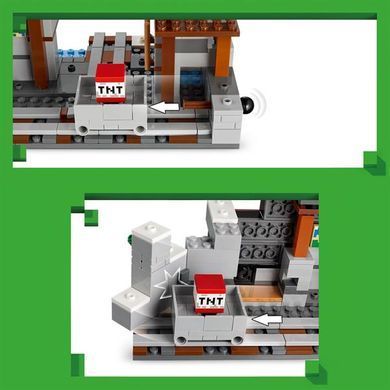 Конструктор LEGO Minecraft Шахта Кайло 530 деталей (21277)