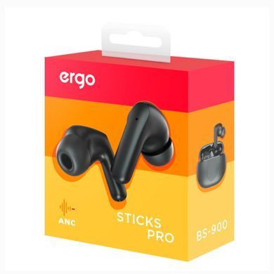 Наушники ERGO BS-900 Sticks Pro Black (6819315) BS-900K фото