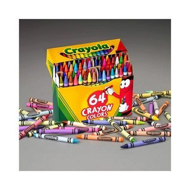 Набір воскової крейди Crayola Crayons 64 кольри (52-6448) dt_28904 фото