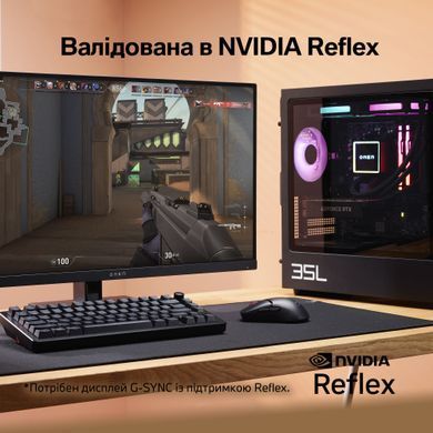 Миша HyperX Pulsefire SAGA PRO, RGB, USB-A/WL/BT, чорний (388532) A2PB2AA фото