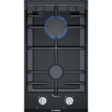 Bosch Варочная поверхность газ на стекле, 30см, Домино, чугун, черный PRB3A6B70 фото