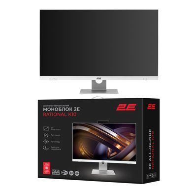 ПК Моноблок 2E Rational K10 27" FHD IPS Intel i5-12400, 16Gb, F512GB, UMA, B660, кл+м, FreeDos, белый