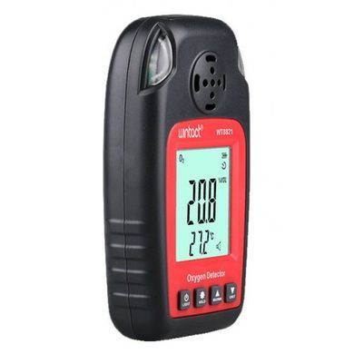 Датчик концентрації кисню O2 + термометр (0-25% VOL, 0-50 &deg;C) WINTACT WT8821