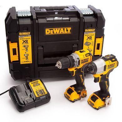Набір з двох інструментів безщіткових DeWALT DCK2110L2T DCK2110L2T фото
