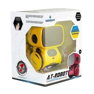 Интерактивный робот AT-Robot с голосовым управлением на украинском желтый (AT001-03-UKR) dt_17914 фото