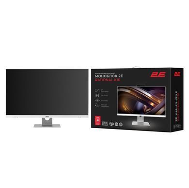 ПК Моноблок 2E Rational K10 27" FHD IPS Intel i5-12400, 16Gb, F512GB, UMA, B660, кл+м, FreeDos, белый