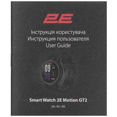 2E Смарт-годинник Motion GT2 47мм, 1.32", 360x360, BT 5.2, Чорний (373828) 2E-CWW21BK фото