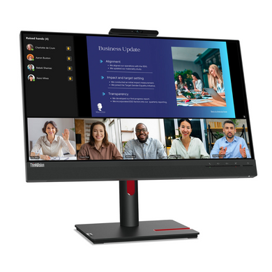 23,8 "16: 9 IPS RK Monitor, 1920x1080, 75 Гц, 1xvga/1xhdmi 1,4/1xdp 1,2/1xusb 2.0/3xusb 3,2, LTS, Lenovo T24V-30 (63d8mat3ua)))) 3703206 фото