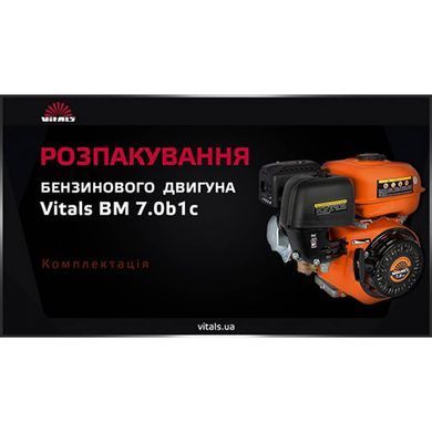 Двигун бензиновий Vitals BM 7.0b1с