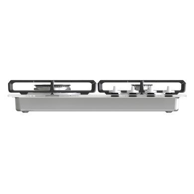 Gorenje Варочная поверхность газ на стекле, 60см, чугун, белый GTW641EW фото