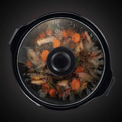 Медленноварка Russell Hobbs ChalkBoard, 200Вт, чаша-3.5л, механическое управл., нерж. сталь, черный 24180-56 фото