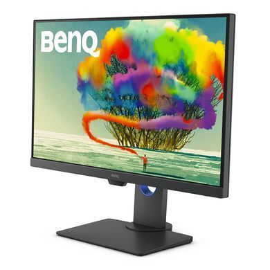 27 "16: 9 IPS IPS Professional LCD -монитор, 2560x1440KVM Candles, 1xhdmi 2.0/1xdp 1,4/1xdp Out/4xusb 3.1/1 Benq PD2705Q Grey (9h.ljla.tbe))) 3696307 фото