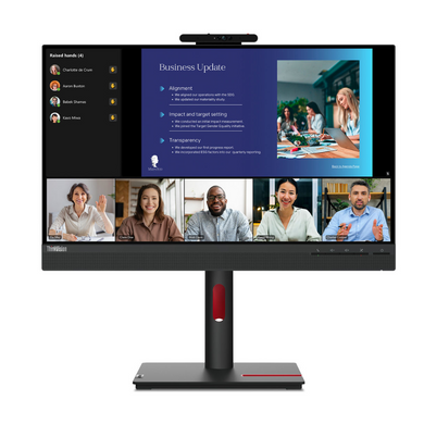 23,8 "16: 9 IPS RK Monitor, 1920x1080, 75 Гц, 1xvga/1xhdmi 1,4/1xdp 1,2/1xusb 2.0/3xusb 3,2, LTS, Lenovo T24V-30 (63d8mat3ua)))) 3703206 фото