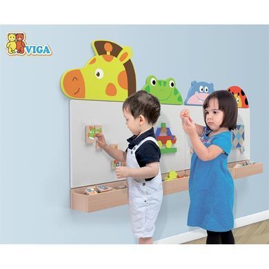 Магнітний танграм для дошок Viga Toys 35 ел. (50643FSC) dt_13132 фото