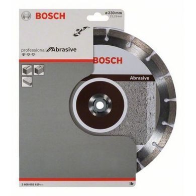 Диск отрезной сегментный Bosch по абразивным материалам Professional 230(2608602619)