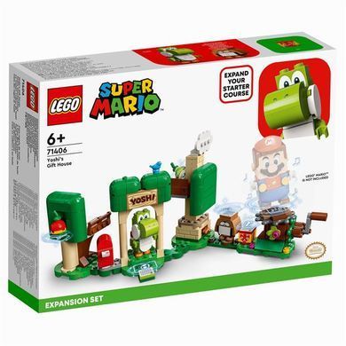 Конструктор LEGO Super Mario Будинок подарунків Йоші додатковий набір 246 деталей (71406)
