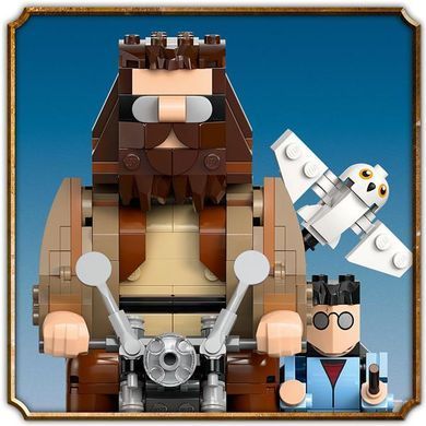 Конструктор LEGO Harry Potter Поездка Хагрида и Гарри на мотоцикле 617 деталей (76443)
