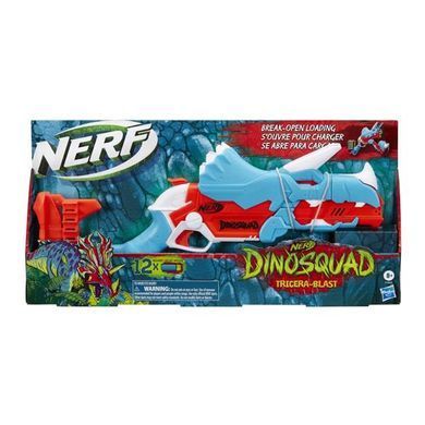 Бластер Nerf DinoSquad Тricera-Blast 12 патронов (F0803) dt_19609 фото